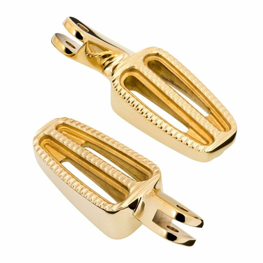 Motone Ranger Foot Pegs - Triumph Bobber - BRASS