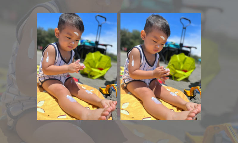 【純物理嬰兒防曬乳】快來與小黃瓜一起夏日防曬～