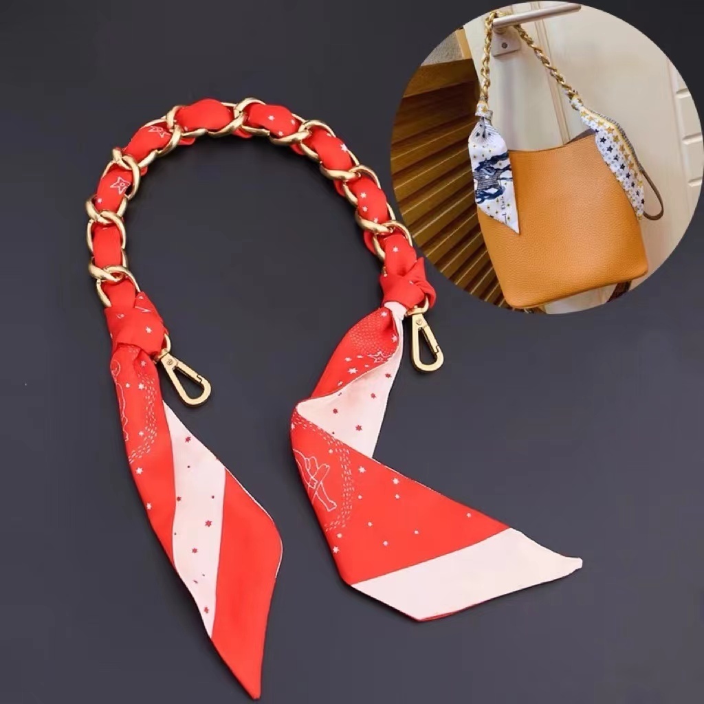 包包鏈條單買絲巾肩帶鏈子改造鏈短手提包鏈包帶配件