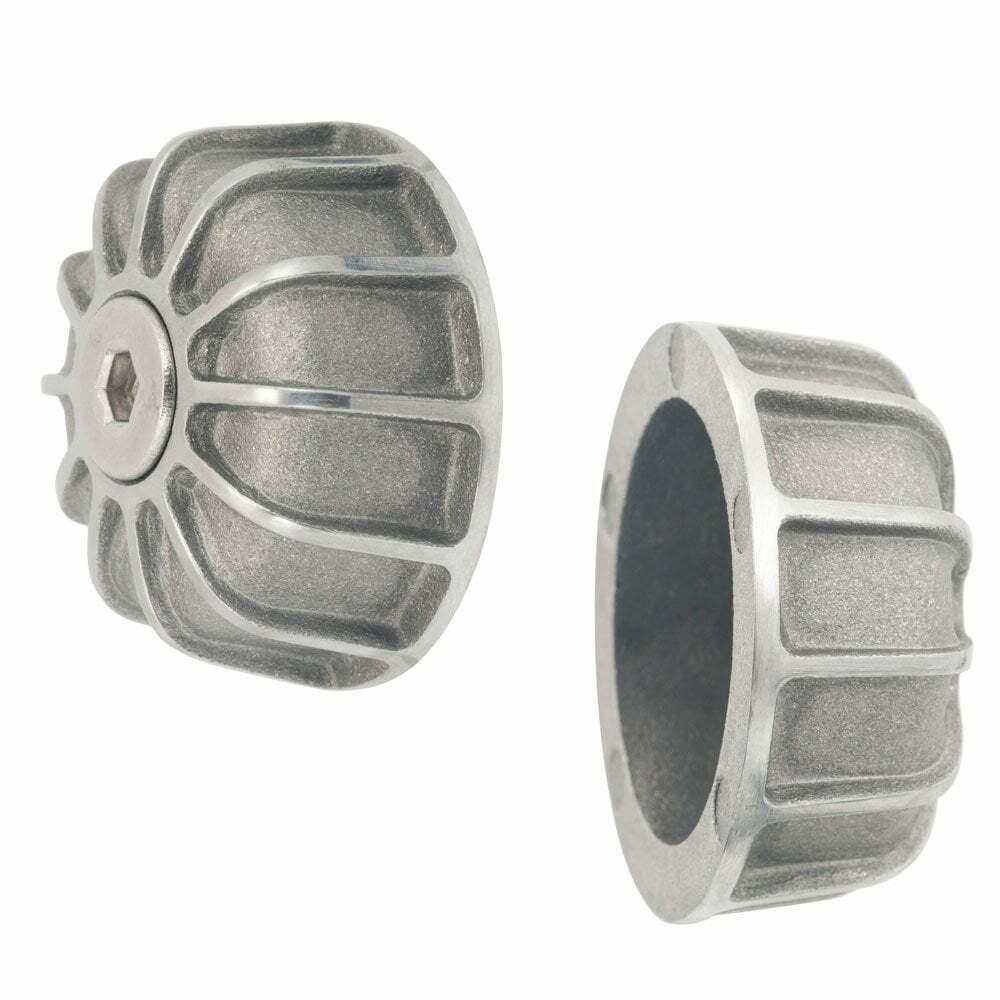 Motone Gemini - Bar End Finishers - Polished