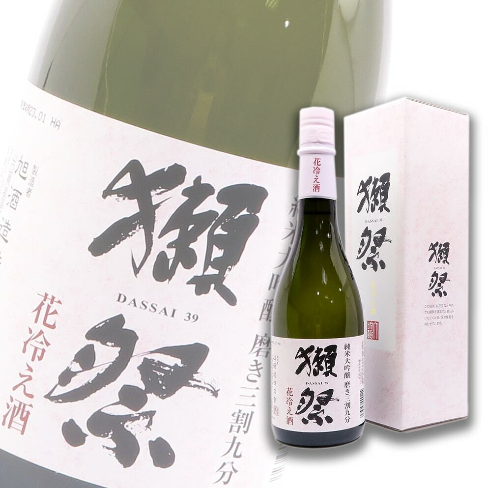 獺祭季節限定花冷え酒三割九分純米大吟釀720ml 禮盒裝| 酒蛙Sakewa