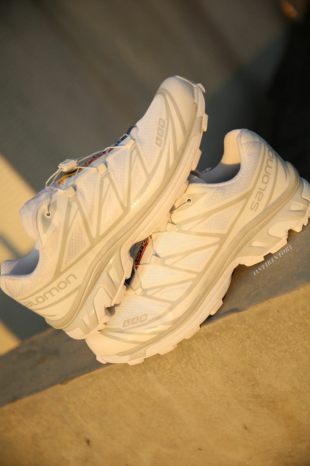現貨| Salomon XT-6 White/Lunar Rock 412529