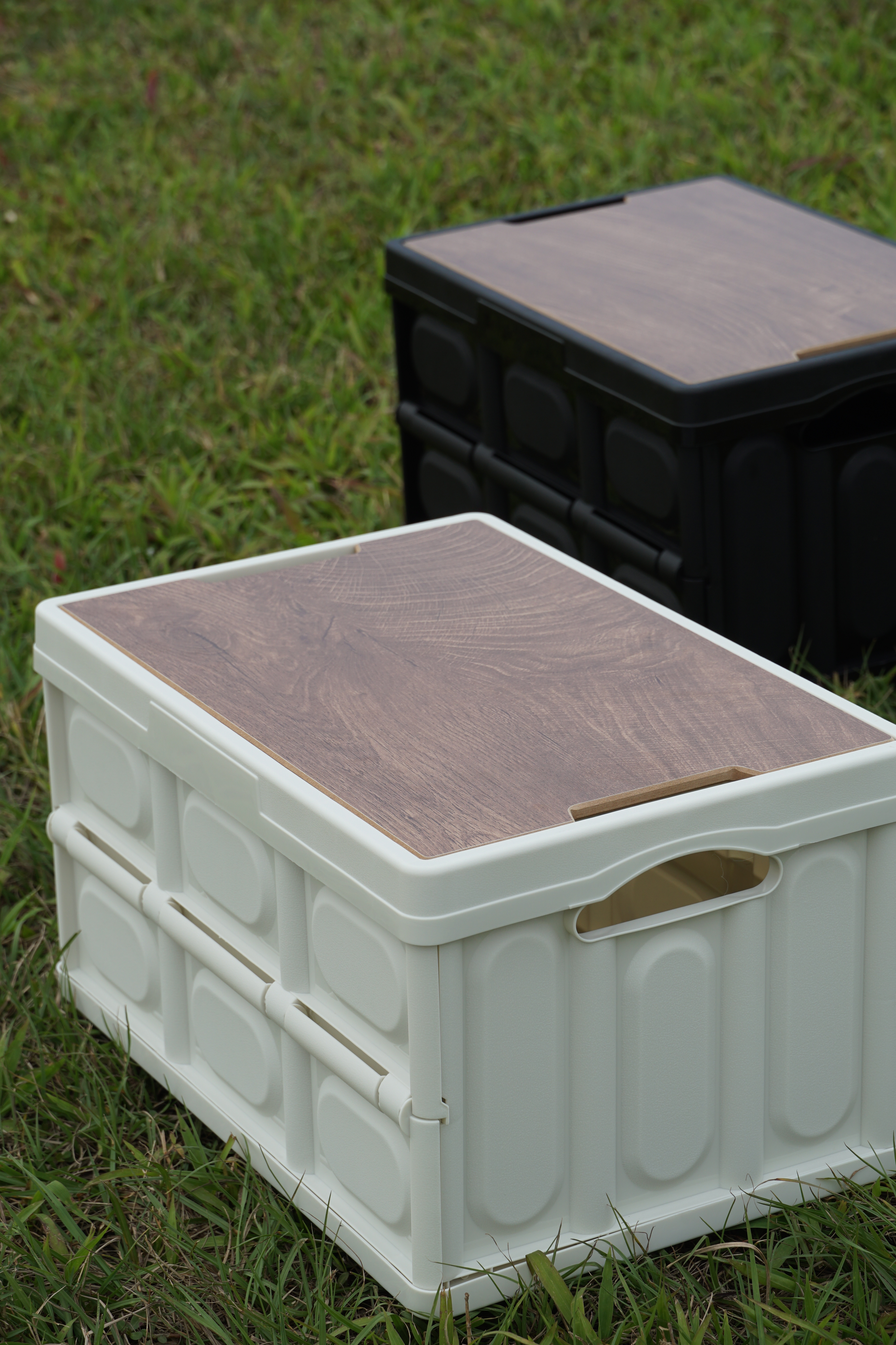 【野式原品】-木蓋摺疊收納箱