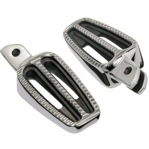 Motone 水冷凱旋專用 前腳踏套件 - 拋光銀