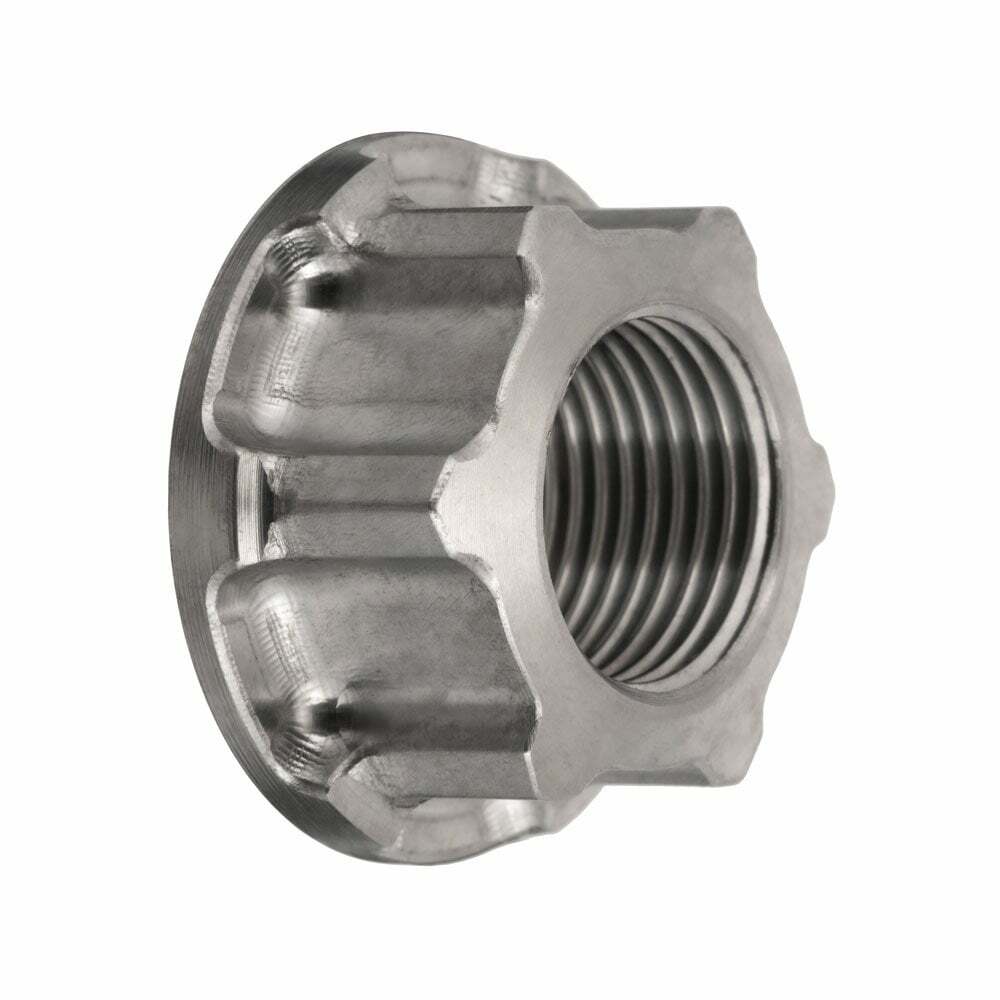 Motone 水冷凱旋專用 後輪軸 裝飾螺母 拋光銀