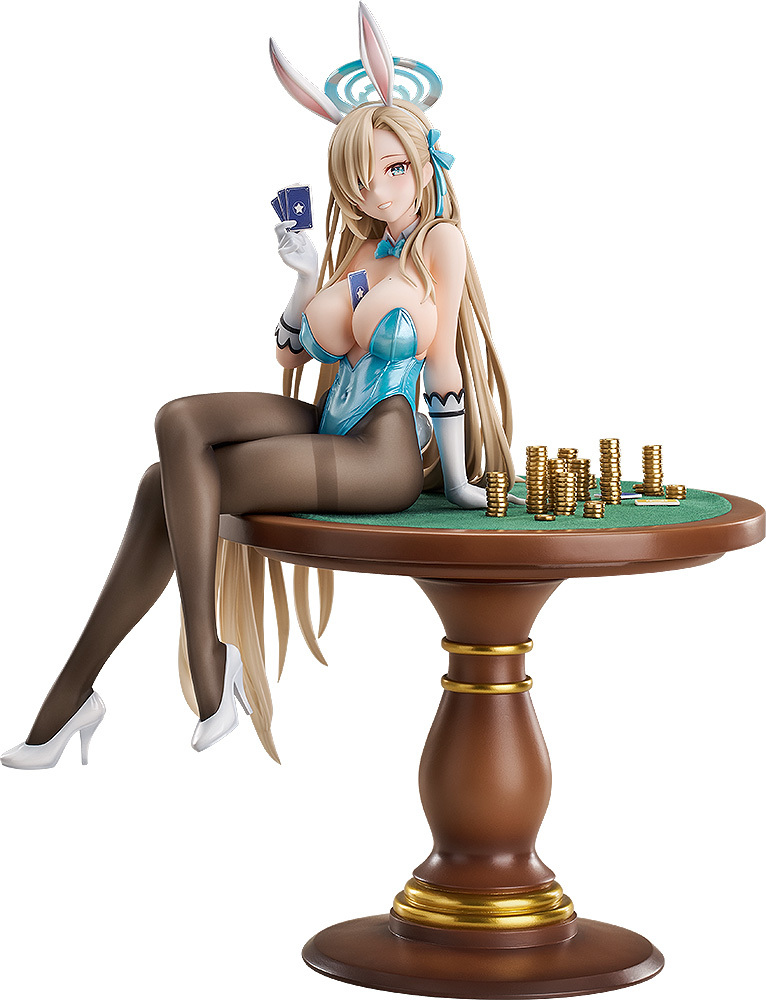 「ACG.GO」「預購」日版 GOOD SMILE arts SHANGHAI 一之瀨明日奈(兔女郎)  撲克牌Ver.  蔚藍檔案 1/7 PVC Figure