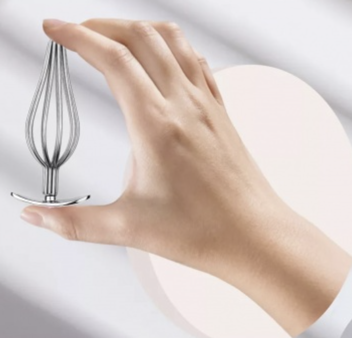 METAL TEMPTATION 高質空心後庭塞 (S/M/L) - 銀色