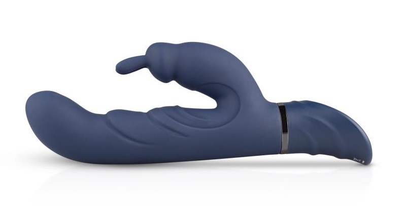 〔荷蘭品牌〕Easytoys 午夜兔頭震動捧 - 藍色