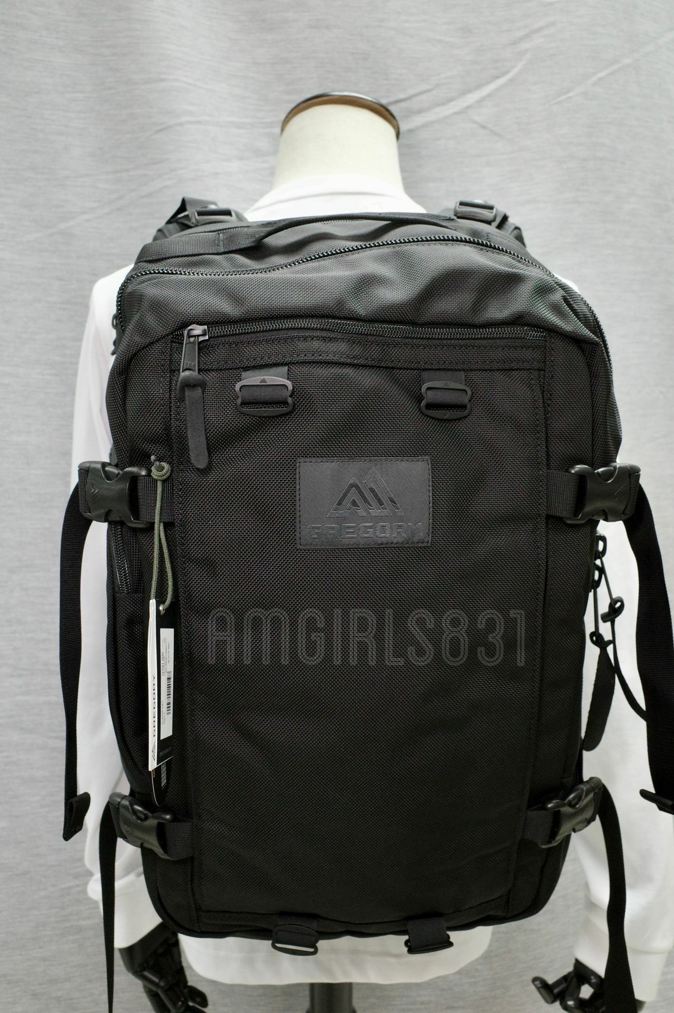 GREGORY Journeyman V2 Cordura Black ballistic