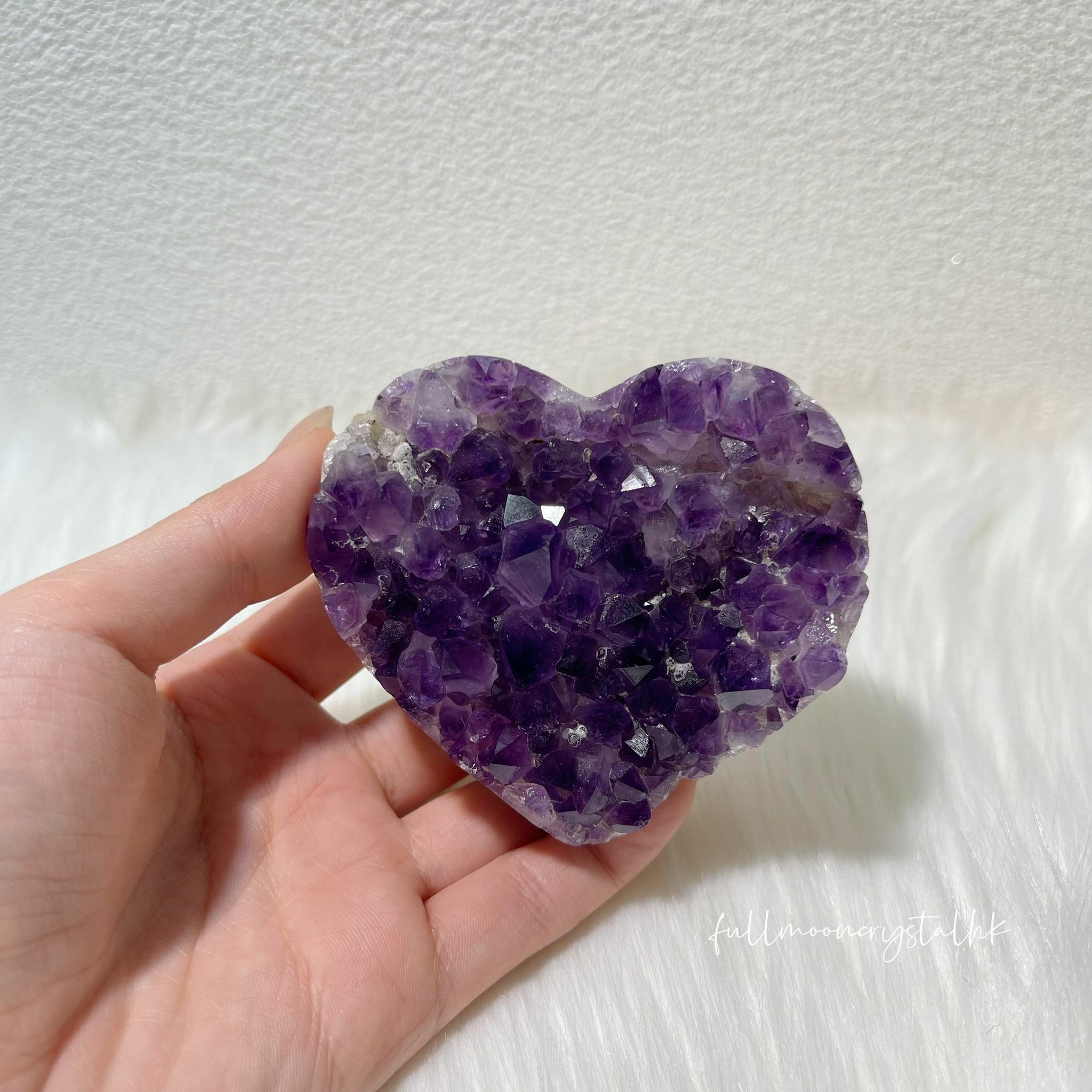紫水晶心心