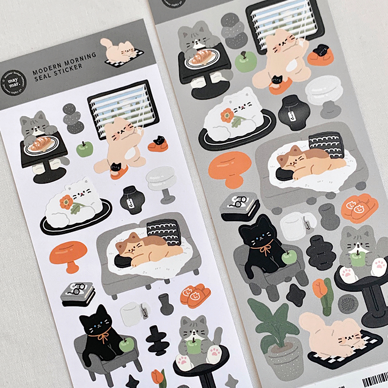 Maymar Sticker－Modern Morning (Korean Stationery Brand)
