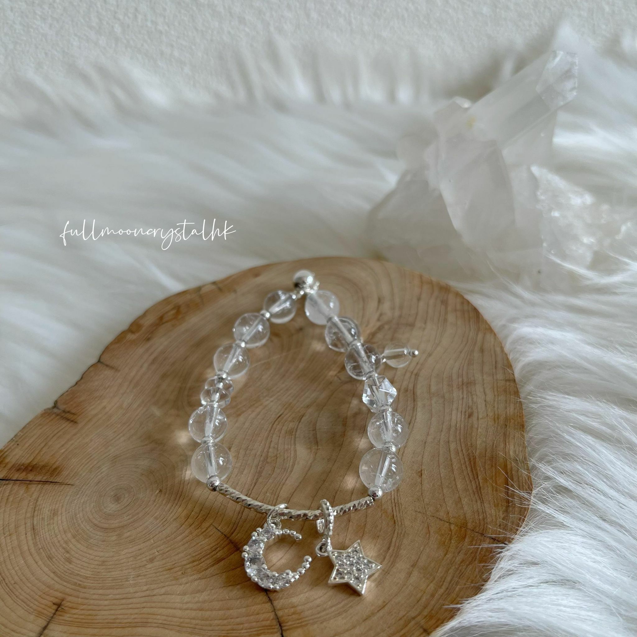 星月白阿塞手鏈
