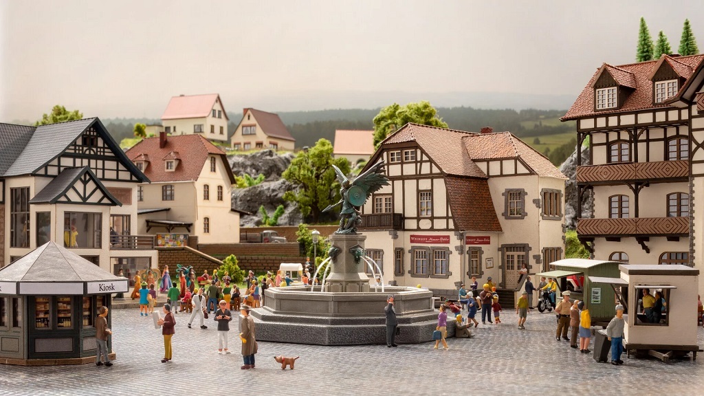 Noch 66455 HO scale, City Fountain