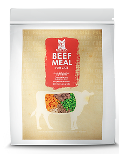 Nufresh 貓用 牛餐單鮮食包 -28bags