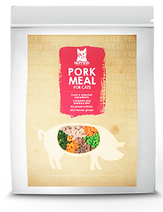 Nufresh 貓用 豬餐單鮮食包 -28bags