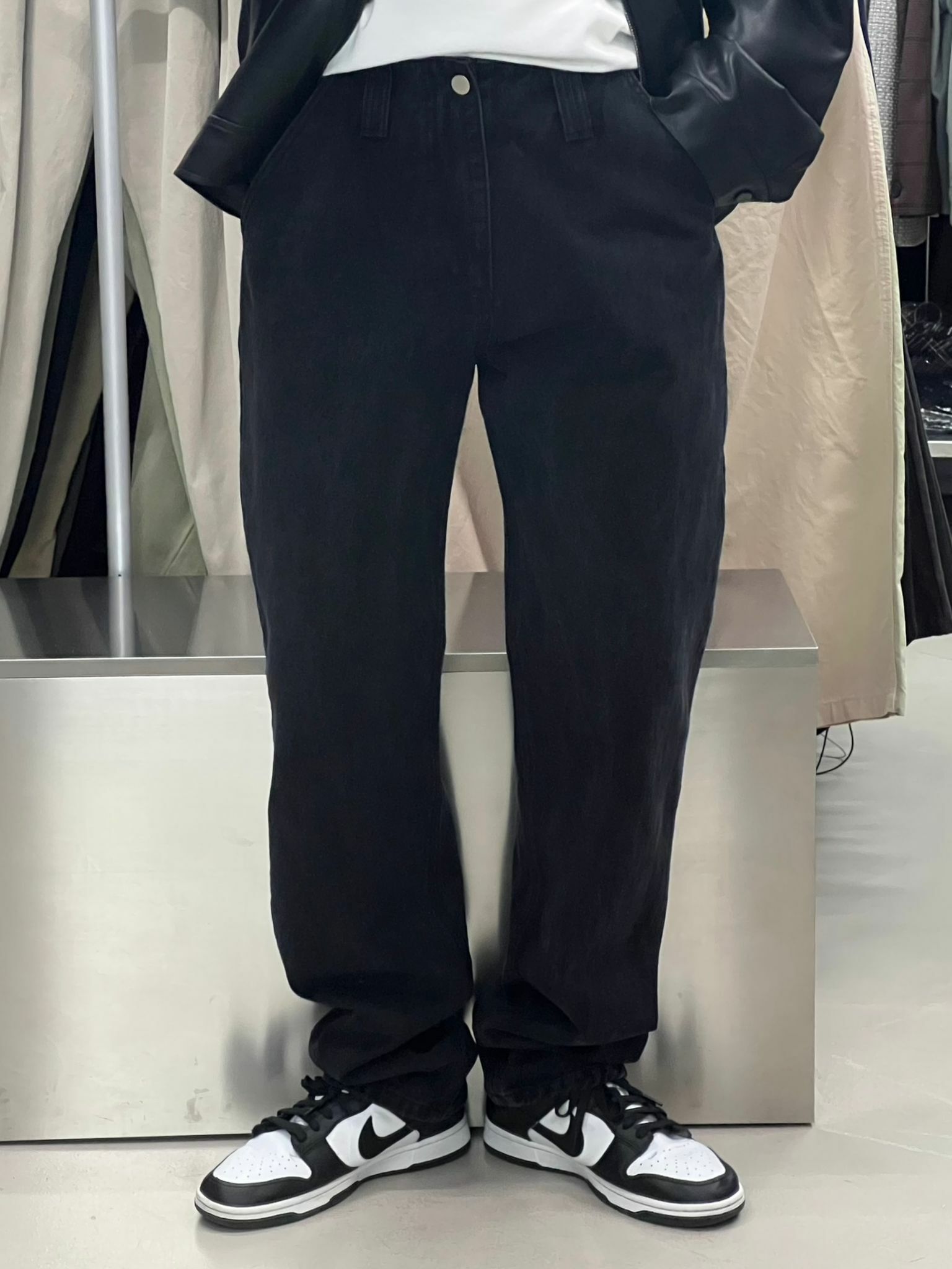 鬆身牛仔褲 J656