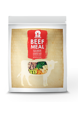 Nufresh 犬用 牛餐單鮮食包 -28bags