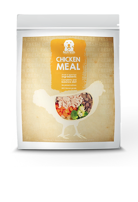 Nufresh 犬用 雞餐單鮮食包 -28bags