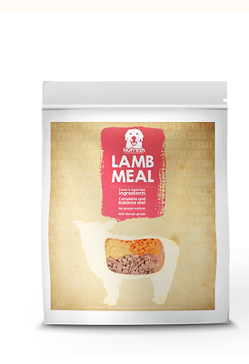 Nufresh 犬用 羊餐單鮮食包 -28bags