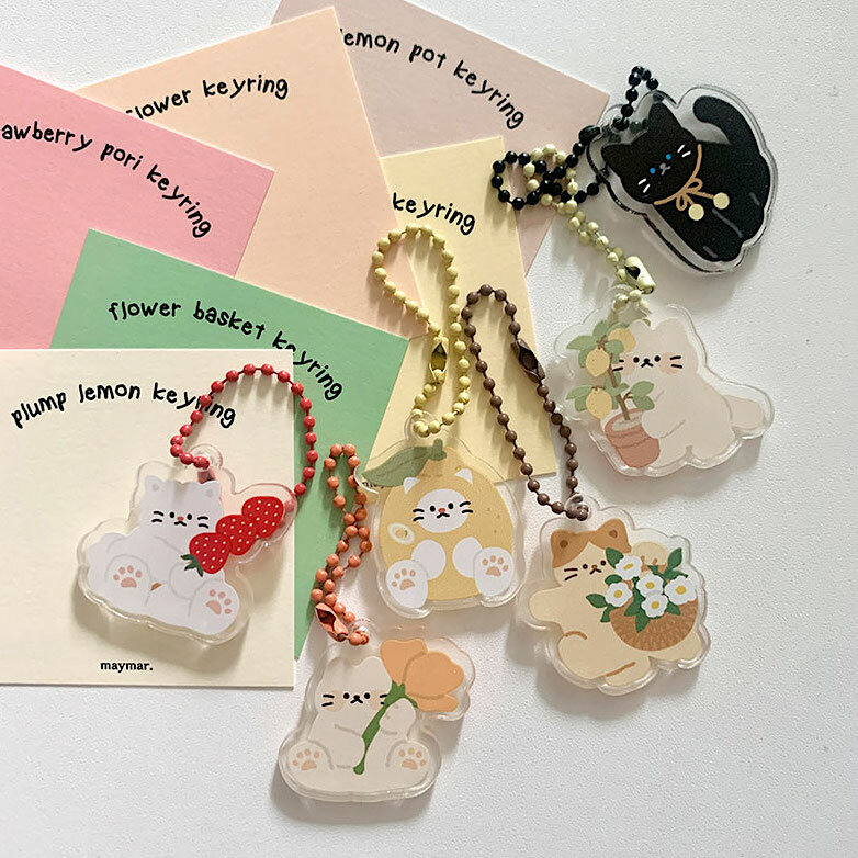 Maymar Acrylic Keyring Series (Korean Brand)