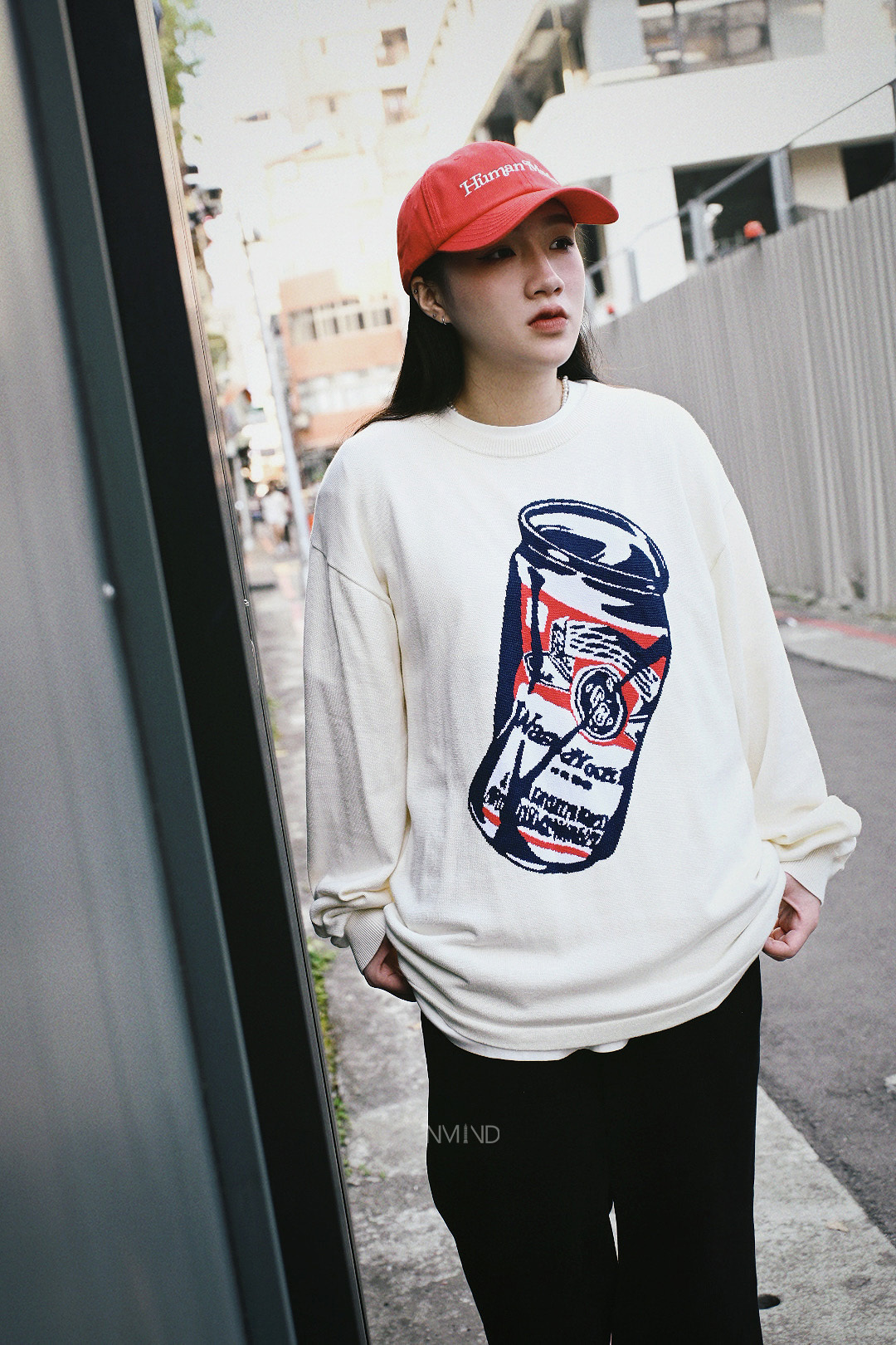 VERDY Wasted Youth 百威聯名款 毛衣 白