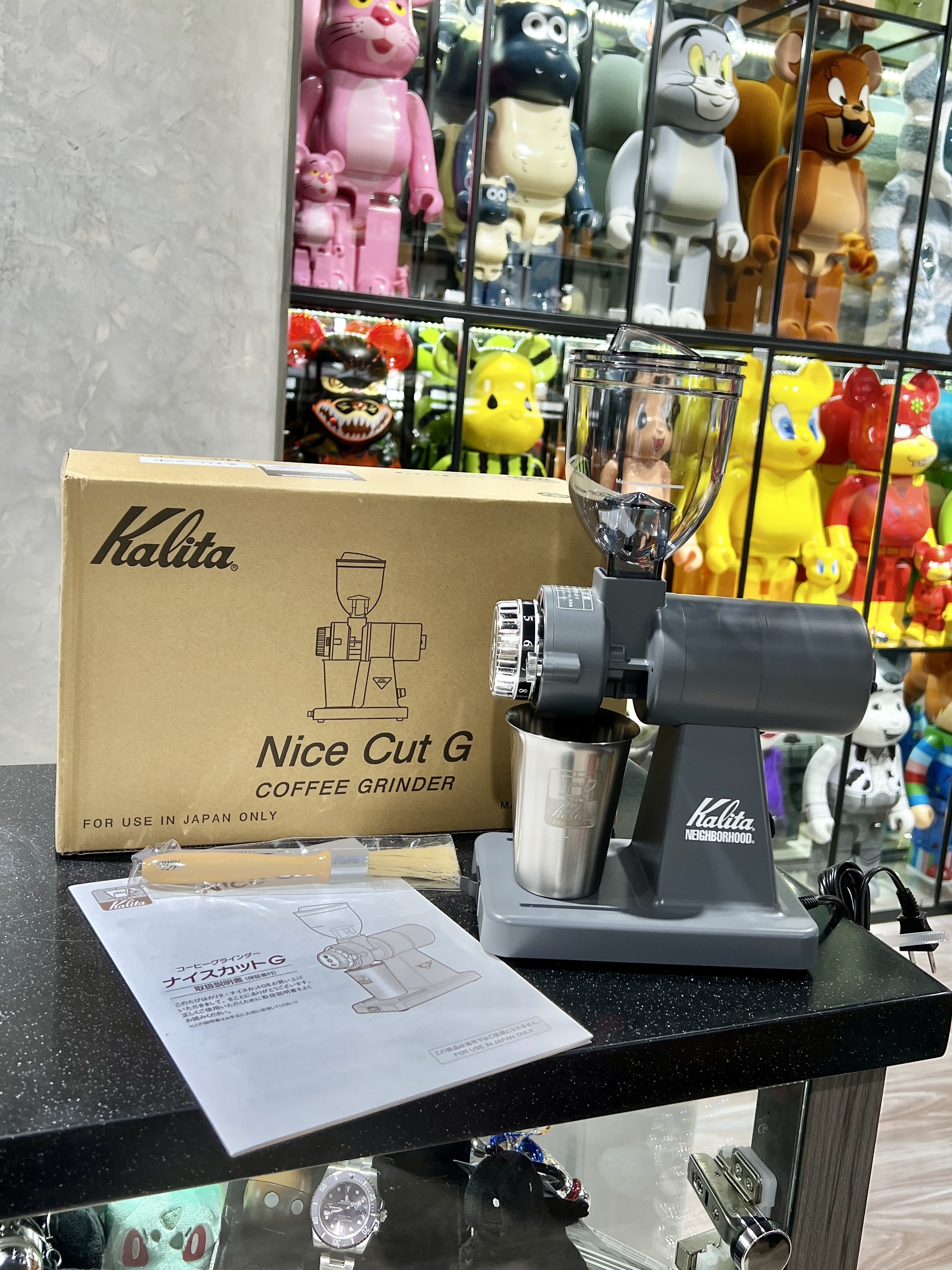 NEIGHBORHOOD KALITA / AS-NICE CUT G 咖啡研磨機啞光灰