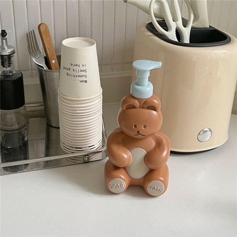 《1652》bear wash小熊分裝按壓瓶