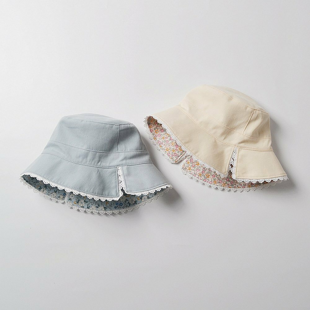 恰似你的溫柔雙面碎花帽