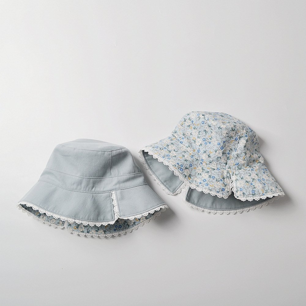 恰似你的溫柔雙面碎花帽