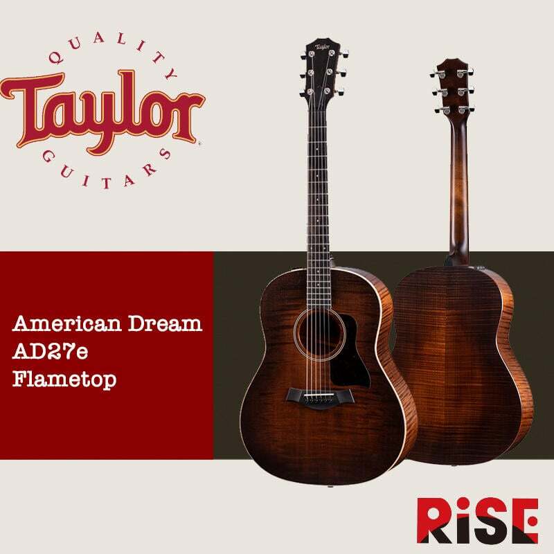 Taylor American Dream AD27e-FT 虎紋楓木 全單板 木吉他