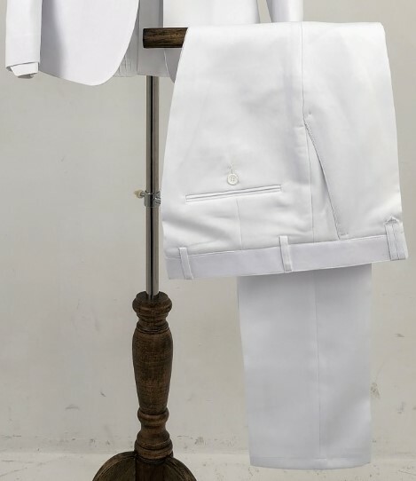 晚禮服系列奢華直筒西裝褲