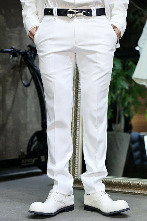 晚禮服系列奢華直筒西裝褲