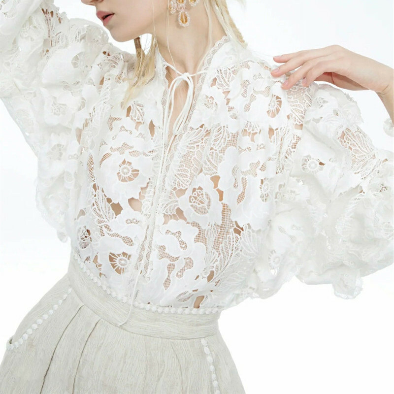 超美蕾絲簍空 質感套裝