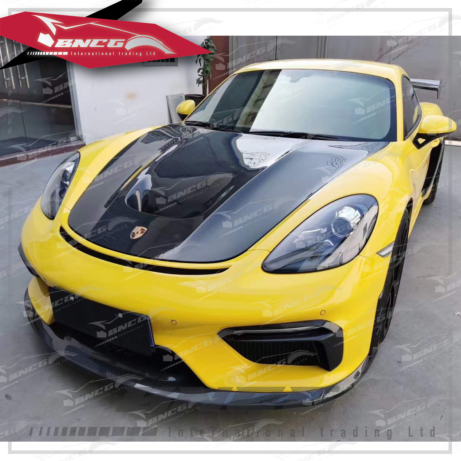 保時捷 Porsche 718 caymen boxster 改裝 外觀件 GT4 大包圍 前保桿 後導流 側風口 大尾翼 小鴨尾 尾飾管