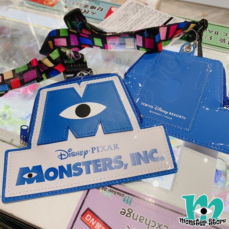 怪獸公司咭套雜物袋連頸帶