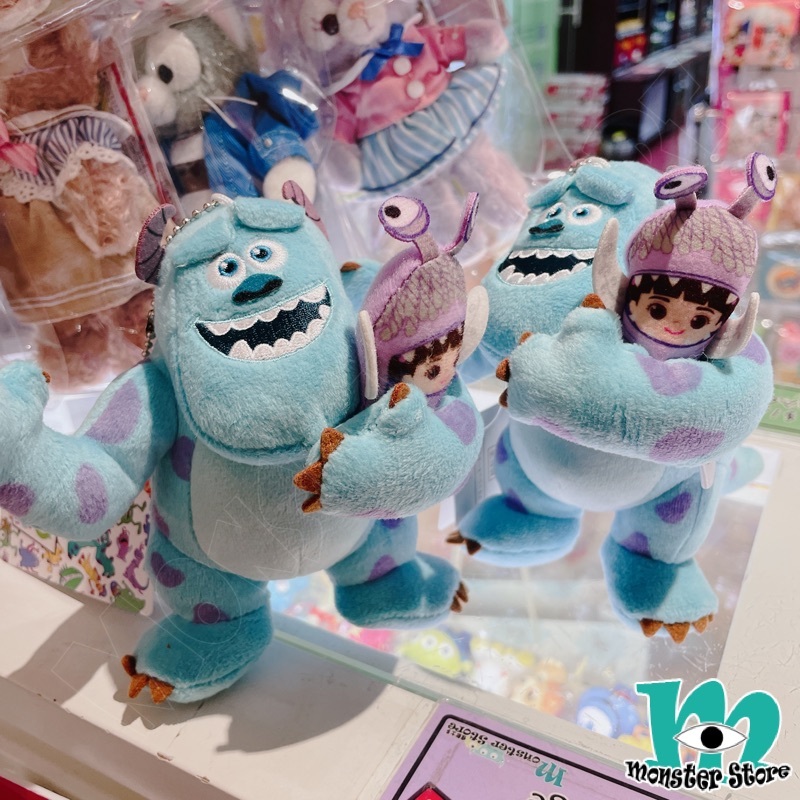 怪獸公司毛毛阿布公仔吊飾