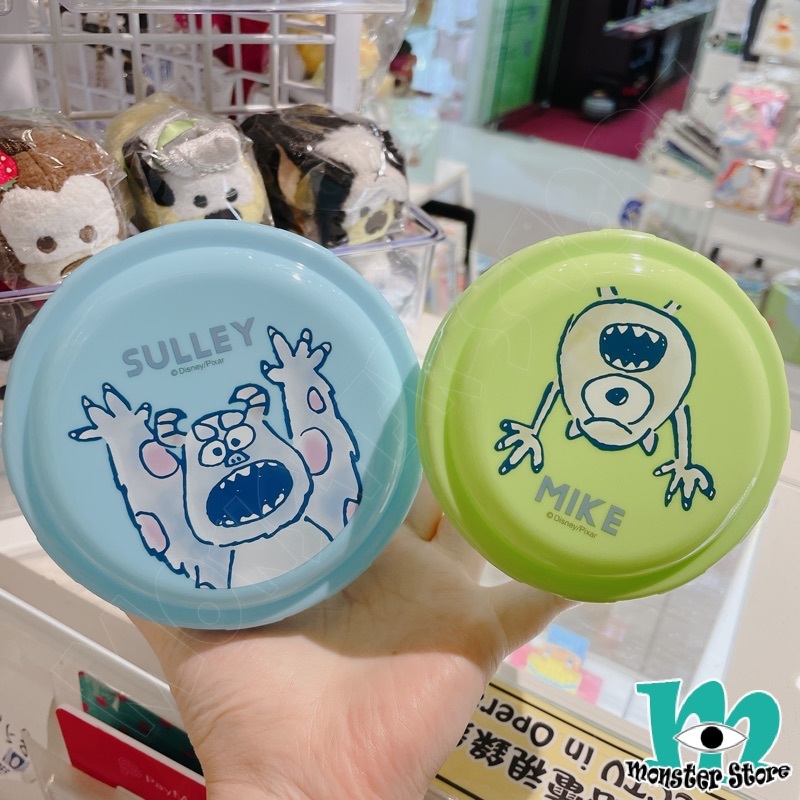 怪獸公司毛毛大眼仔膠盒 (2入)