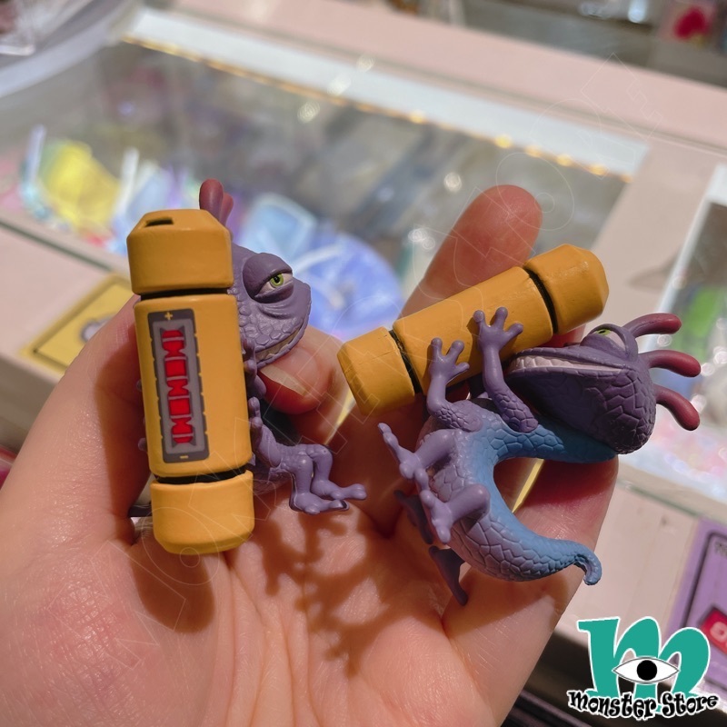 怪獸公司變色龍扭蛋玩具