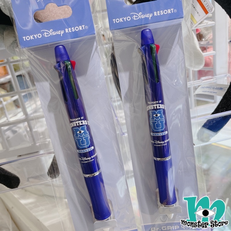 怪獸大學4色原子筆連鉛芯筆