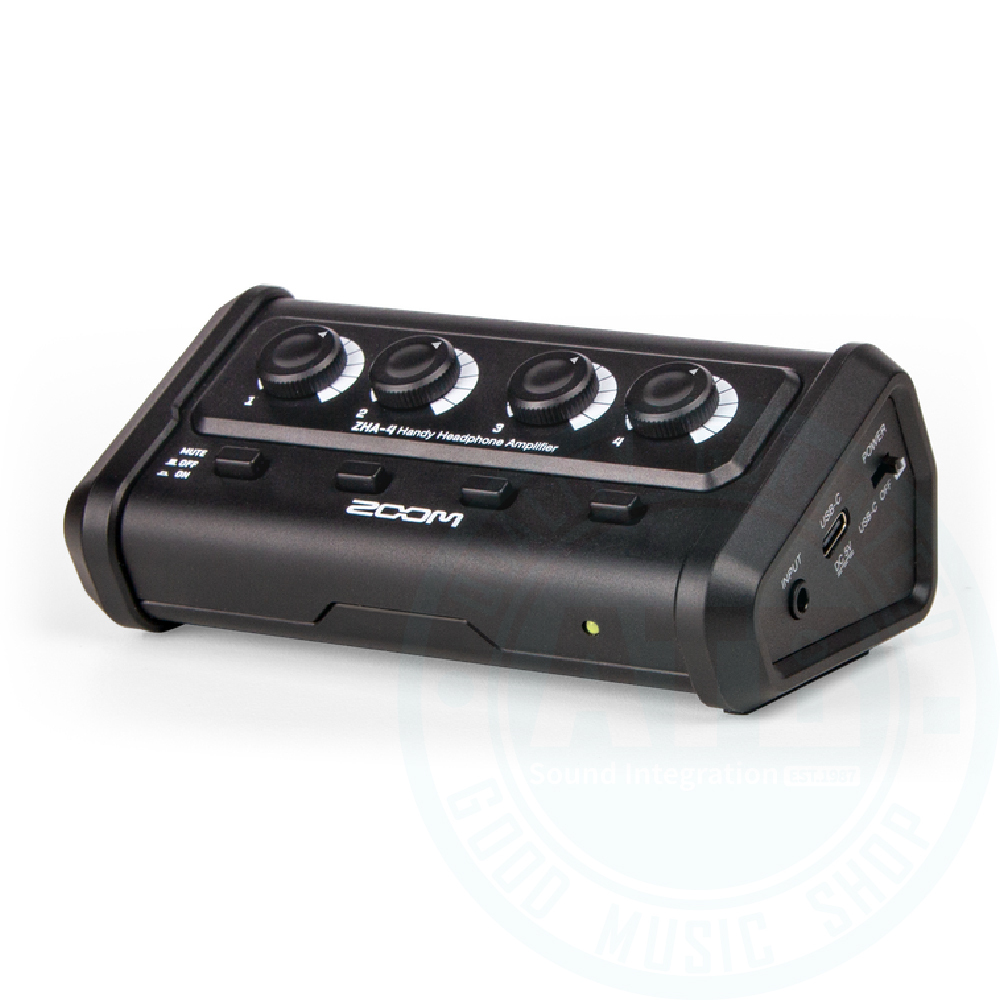 Zoom Zoom / ZHA-4 4軌耳機擴大器(分配器) — 三峽錄音 / 音響｜YA! 玩音樂