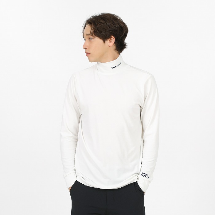 男士 保暖小高領長袖內搭衣