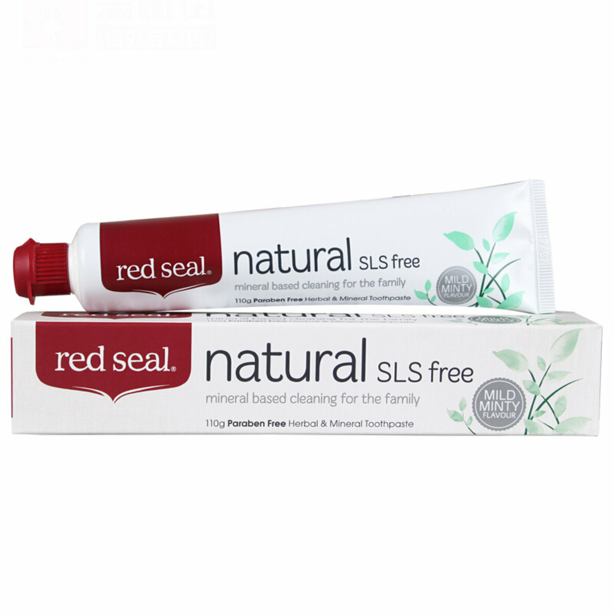 紅印 - 天然礦物質牙膏100g（平行進口）(有效期06.2023)