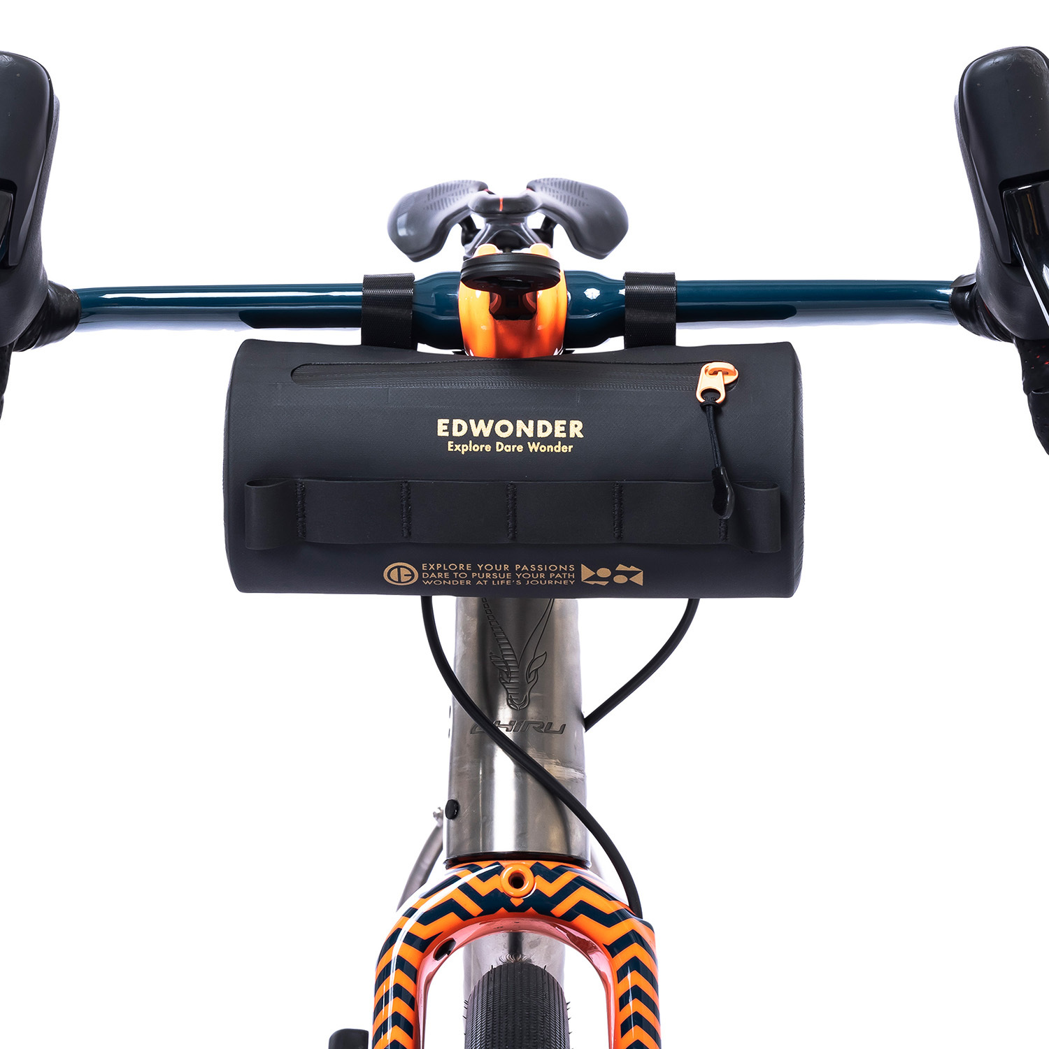 Edwonder Multi-use Rainproof Handlebar Bag Mini (215 xΦ100mm)