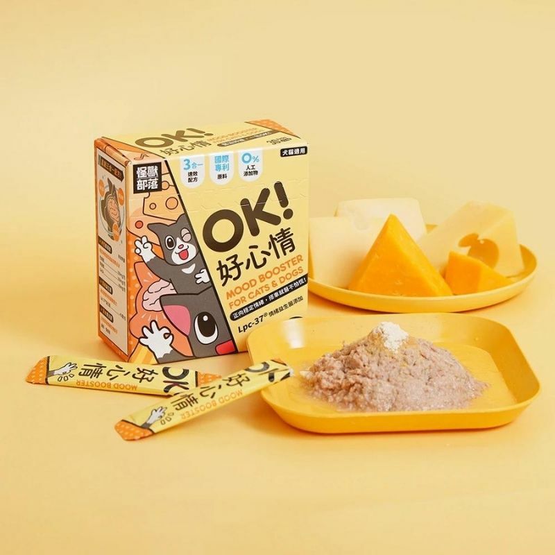 怪獸部落 - OK！好心情（1.5G×30包） - 貓狗保健品