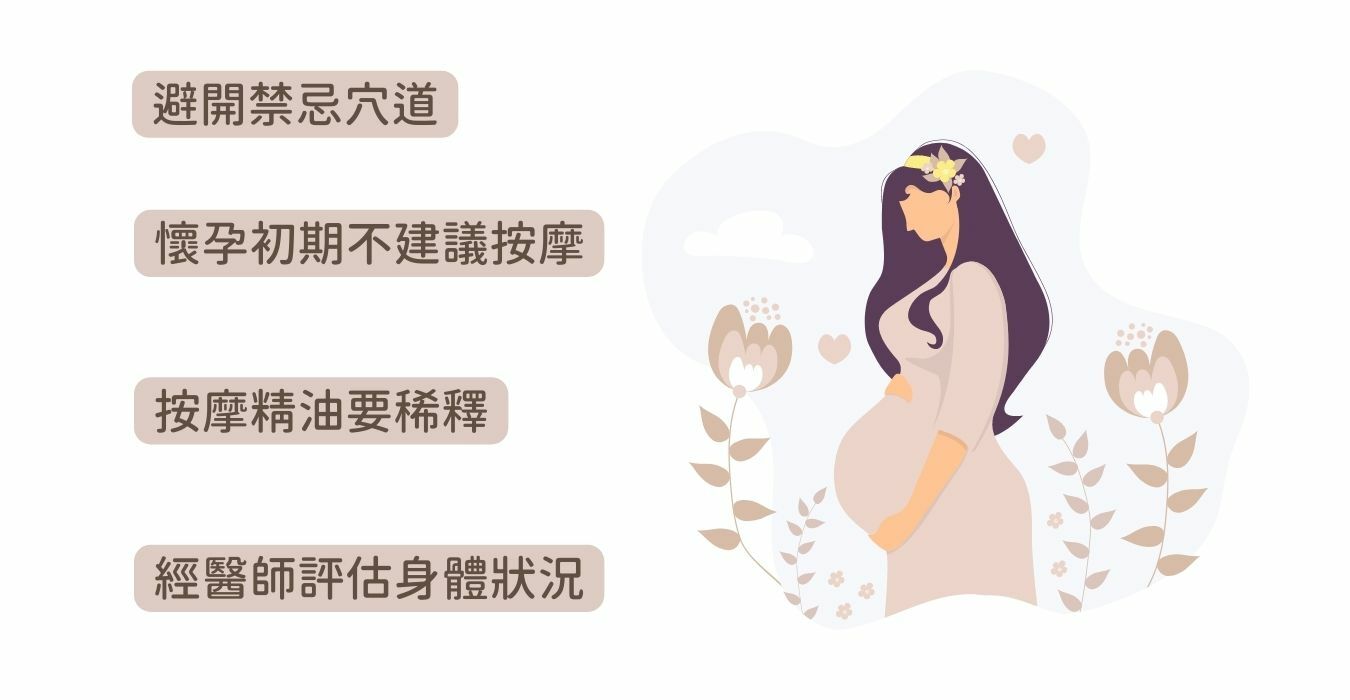 孕婦按摩前要注意事項?