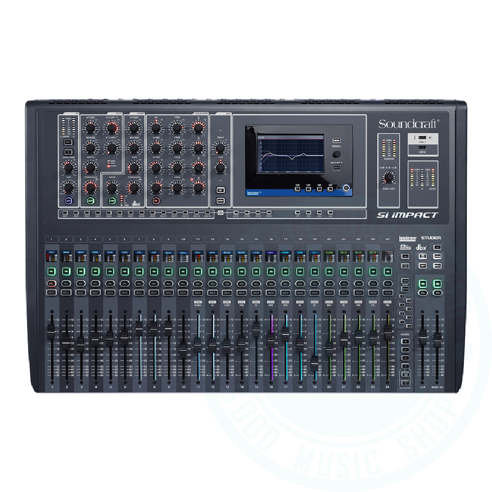 Soundcraft Soundcraft / Si Impact 40軌數位混音機/USB錄音介面(iPad可用) — 三峽錄音 / 音響｜YA! 玩音樂