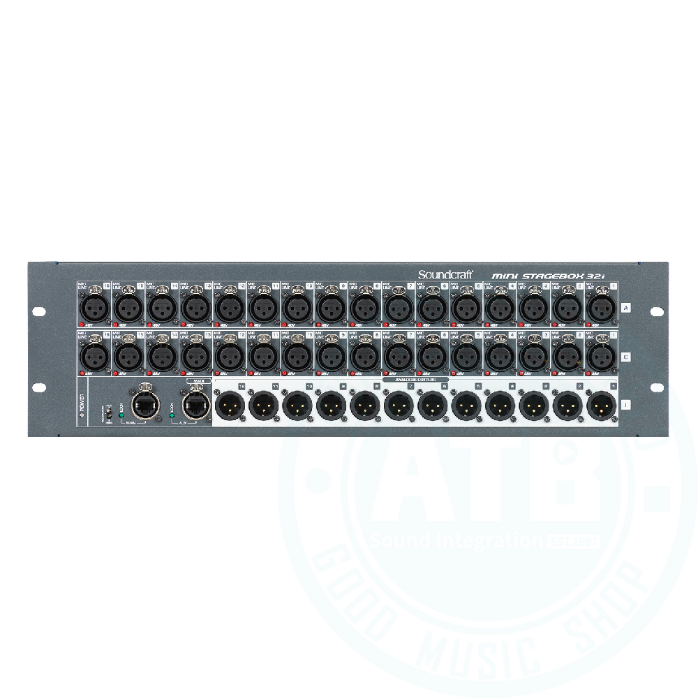 Soundcraft Soundcraft / Mini Stagebox 32I 數位多軌Stagebox(Si系列專用) — 三峽配件 / 週邊