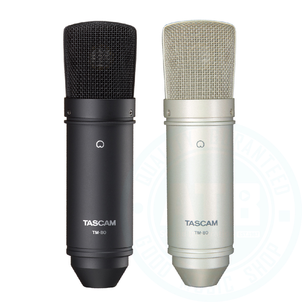 Tascam Tascam / TM-80 電容式麥克風(2色) — 三峽麥克風｜YA! 玩音樂