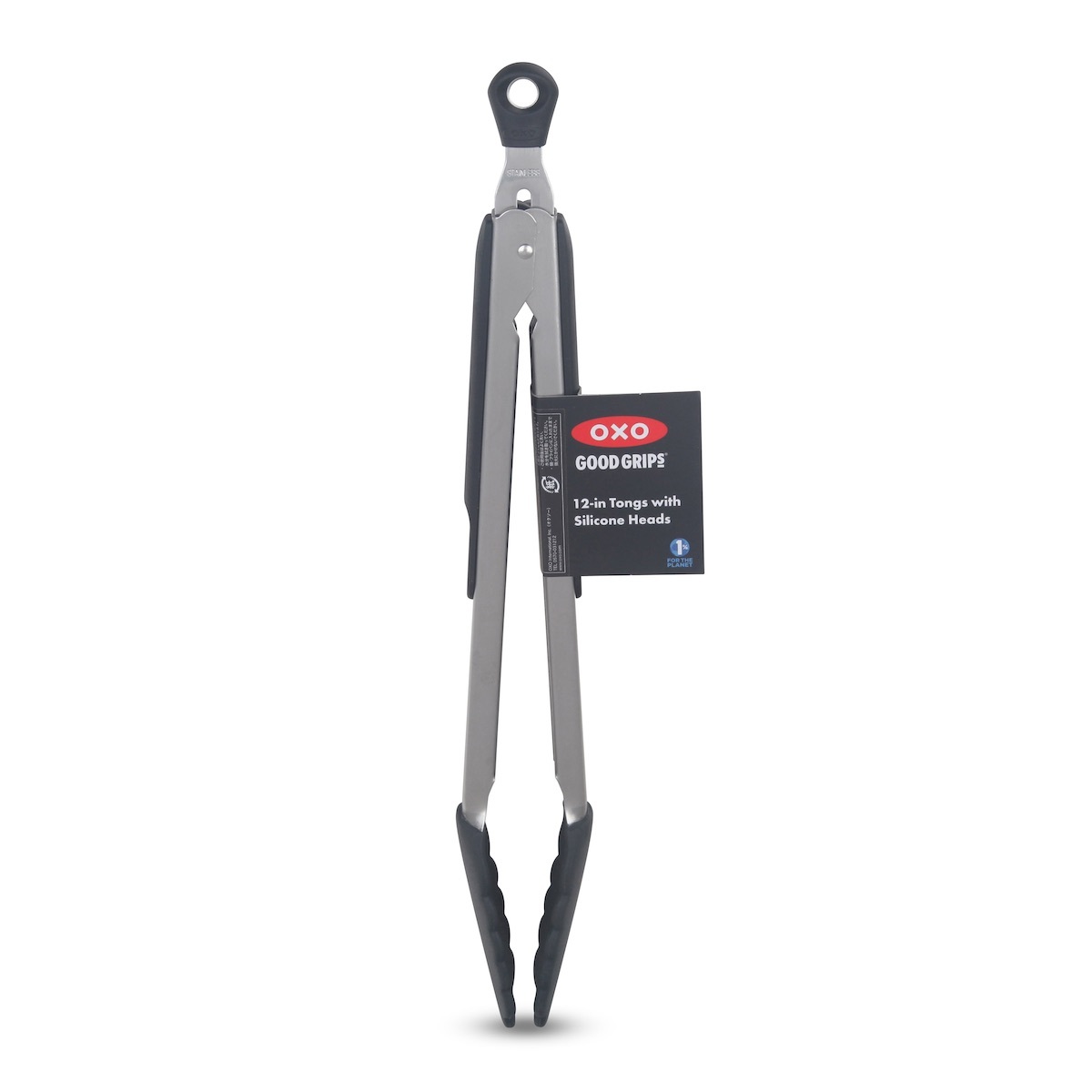 美國品牌OXO Good Grips 12" / 30cm 矽膠頭食物夾 -1101980