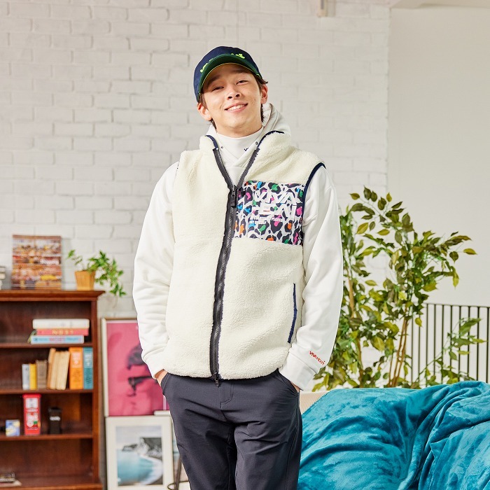 男士 ELEY KISHIMOTO印花雙面背心